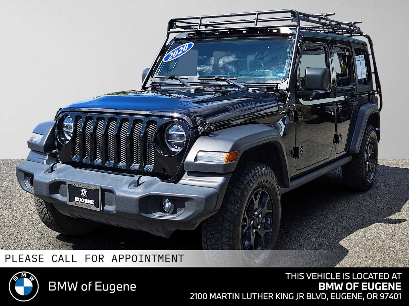 2020 Jeep Wrangler Unlimited Willys