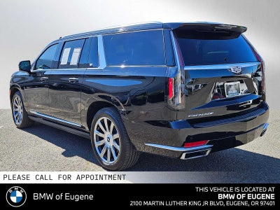 2024 Cadillac Escalade ESV 4WD Premium Luxury Platinum