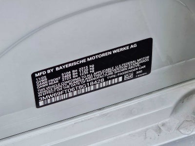 2026 BMW 3 Series M340i NA xDrive