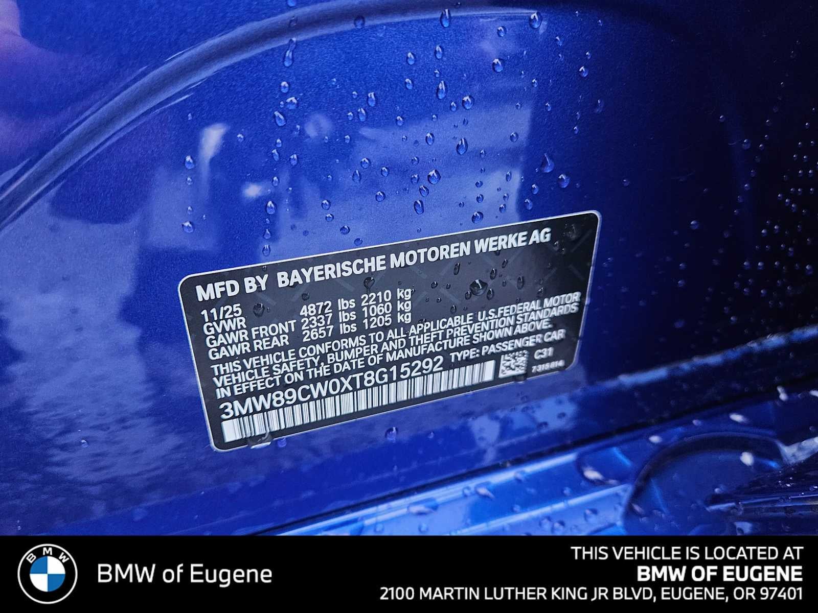 2026 BMW 3 Series 330i NA xDrive