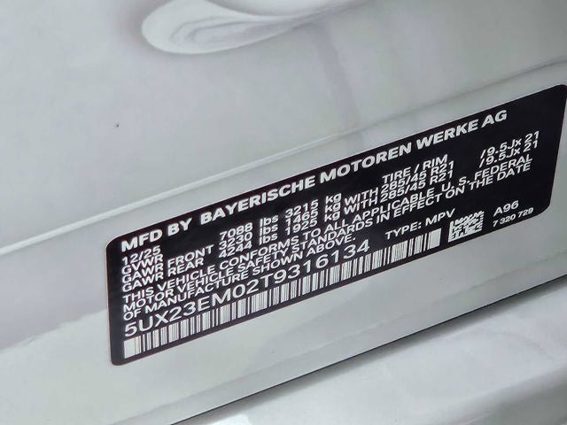 2026 BMW X7 xDrive40i xDrive40i