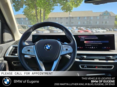 2025 BMW X7 xDrive40i xDrive40i