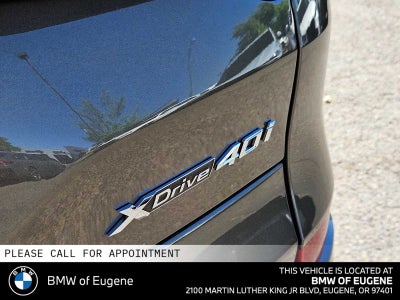 2026 BMW X5 xDrive40i xDrive40i
