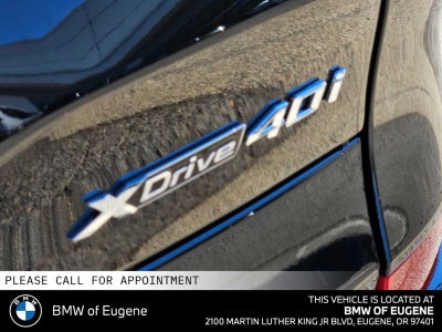 2026 BMW X5 xDrive40i xDrive40i