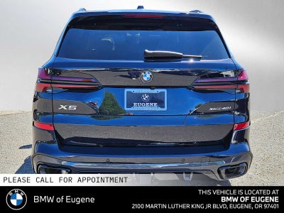 2026 BMW X5 xDrive40i xDrive40i