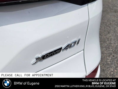 2026 BMW X5 xDrive40i xDrive40i