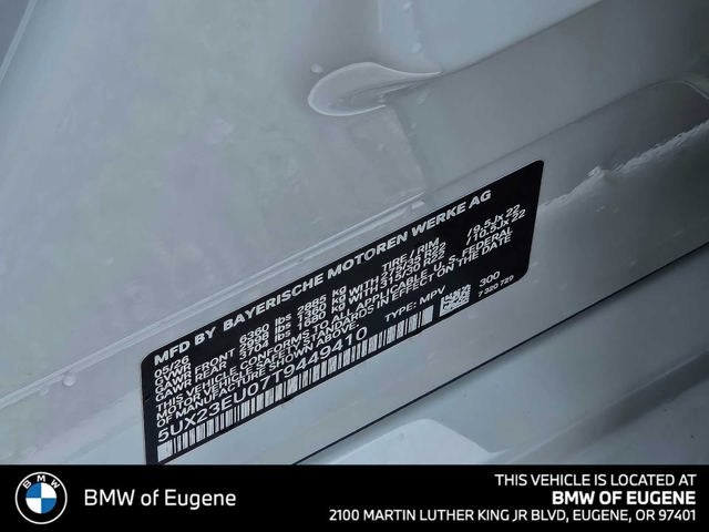 2026 BMW X5 xDrive40i xDrive40i