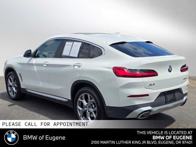 2025 BMW X4 xDrive30i xDrive30i