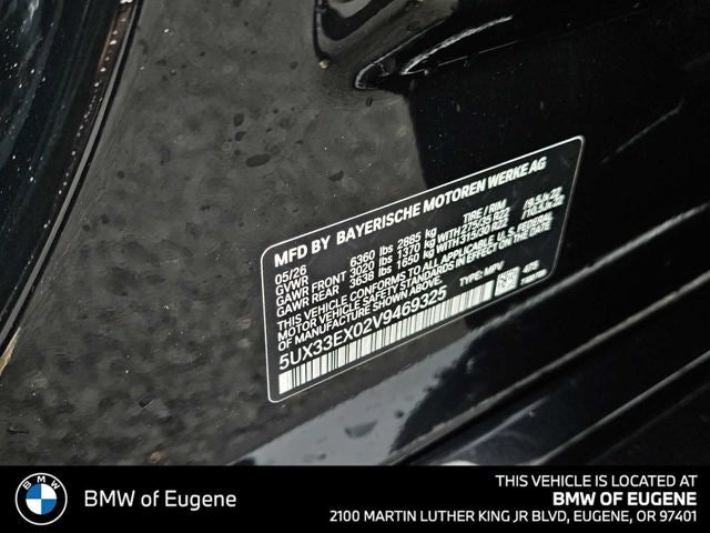 2027 BMW X6 xDrive40i xDrive40i