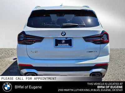 2024 BMW X3 sDrive30i sDrive30i