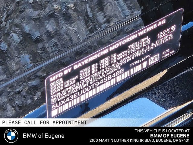 2026 BMW X5 xDrive50e xDrive50e