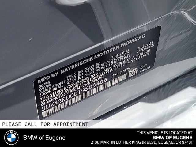 2026 BMW X5 xDrive50e