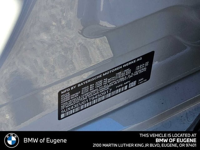 2026 BMW X5 xDrive50e xDrive50e