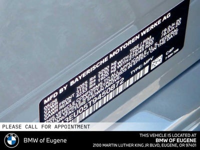 2026 BMW X5 xDrive50e xDrive50e