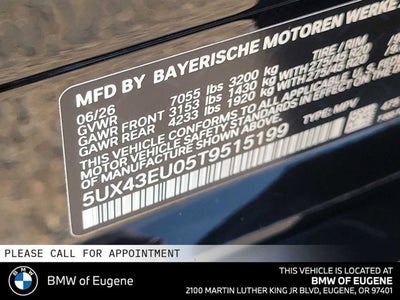 2026 BMW X5 xDrive50e