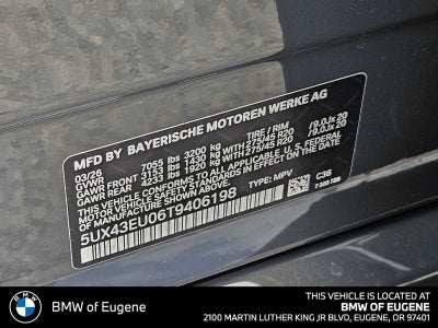 2026 BMW X5 xDrive50e xDrive50e