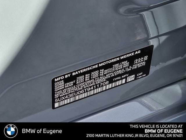 2026 BMW X5 xDrive50e xDrive50e