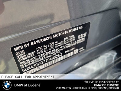 2026 BMW X5 xDrive50e