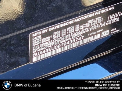 2026 BMW X5 xDrive50e xDrive50e