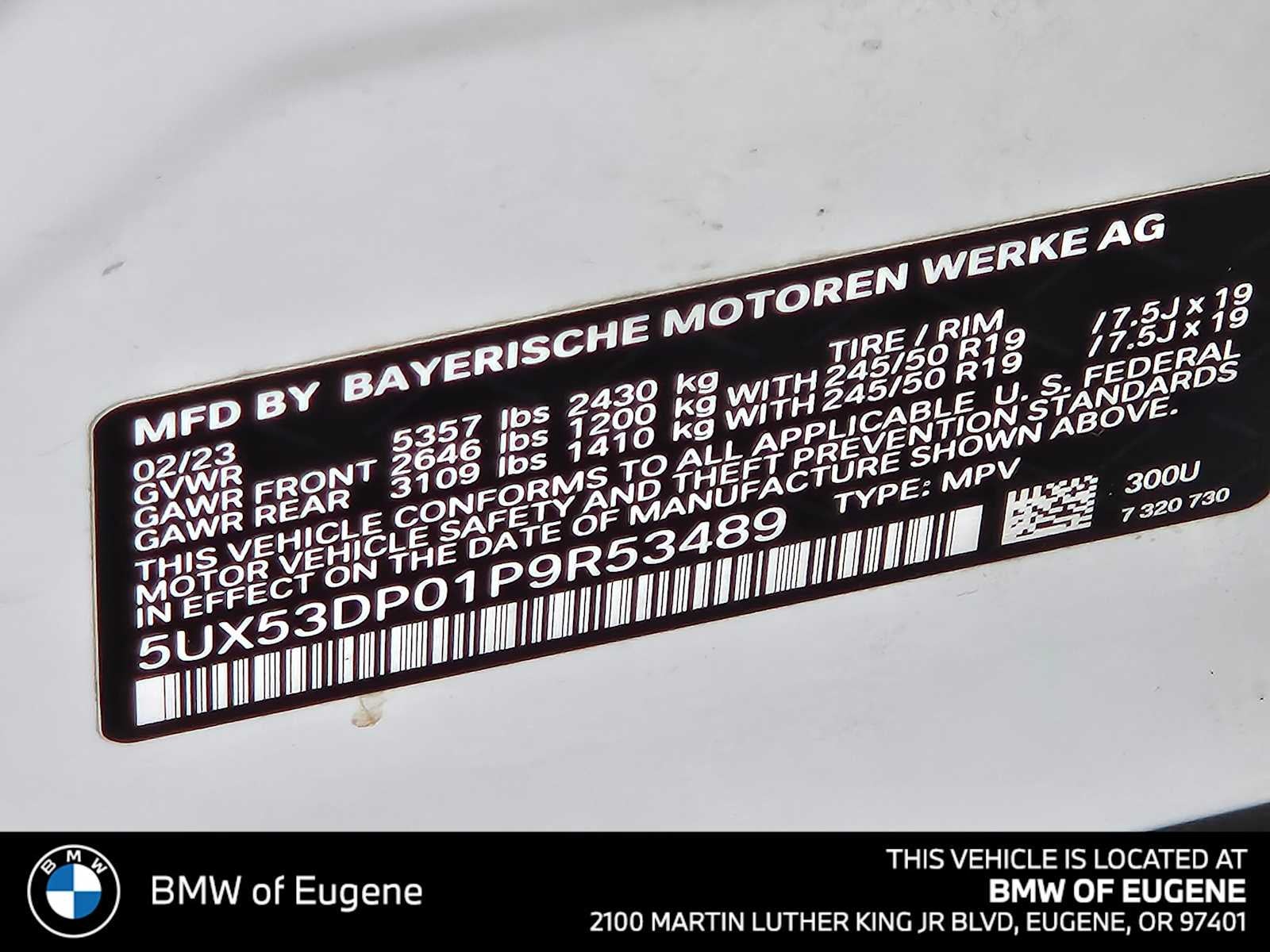 2023 BMW X3 xDrive30i xDrive30i