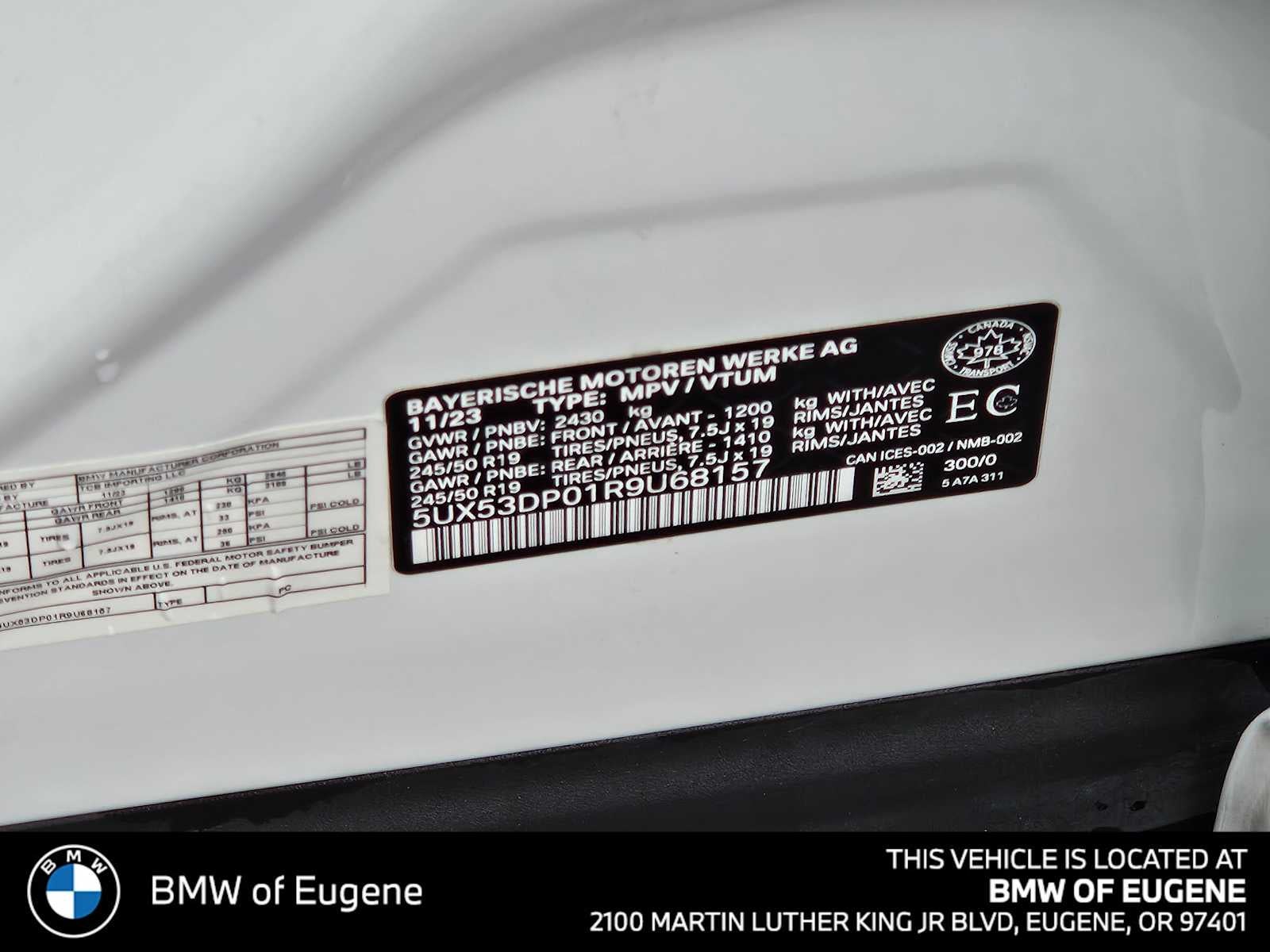 2024 BMW X3 xDrive30i