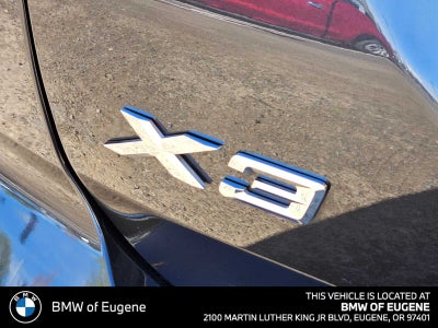 2024 BMW X3 xDrive30i xDrive30i