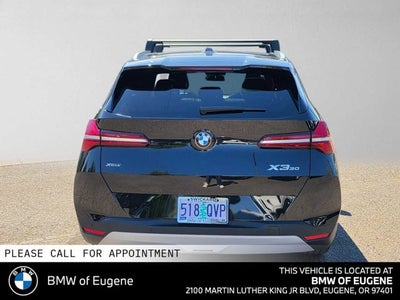 2025 BMW X3 30 xDrive