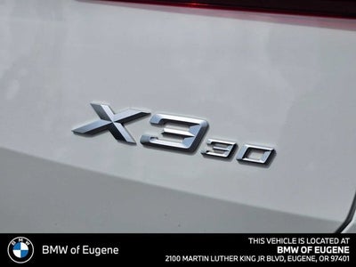 2025 BMW X3 30 xDrive 30 xDrive