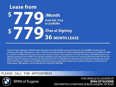 2026 BMW X3 30 xDrive 30 xDrive