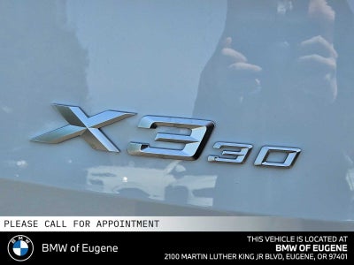 2026 BMW X3 30 xDrive 30 xDrive