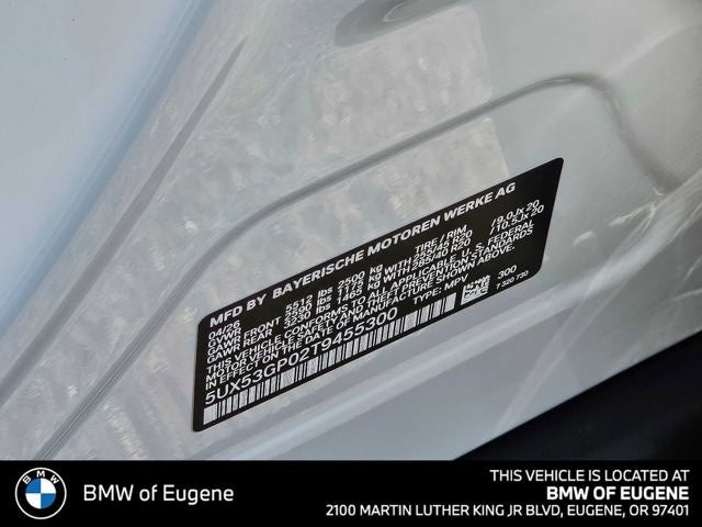 2026 BMW X3 30 xDrive 30 xDrive