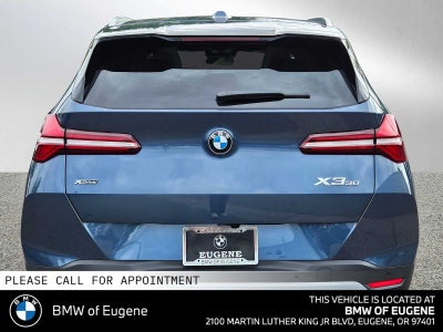2026 BMW X3 30 xDrive 30 xDrive