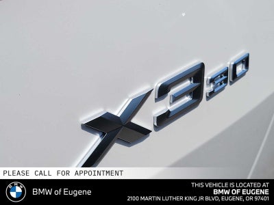 2026 BMW X3 30 xDrive