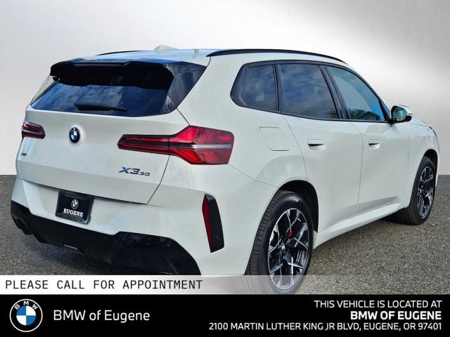 2025 BMW X3 30 xDrive 30 xDrive