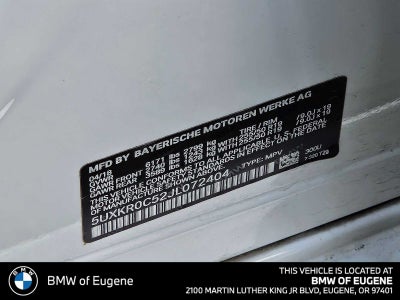 2018 BMW X5 xDrive35i xDrive35i