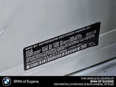 2018 BMW X5 xDrive35i xDrive35i