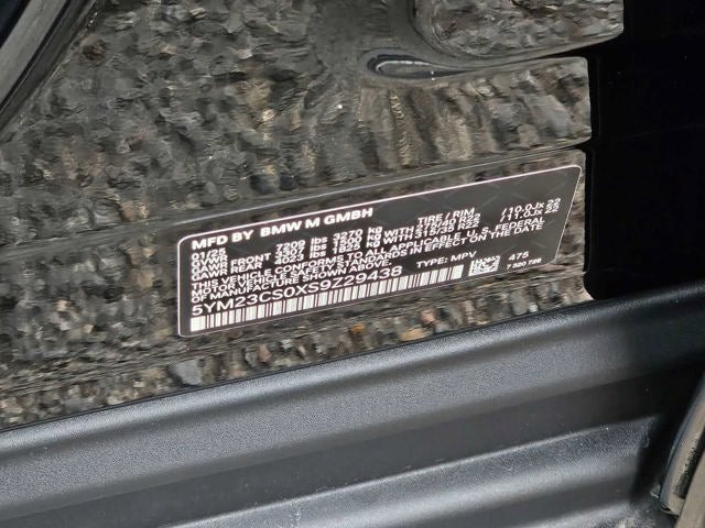 2025 BMW XM Sports Activity Vehicle