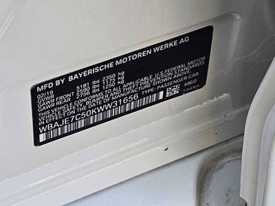 2019 BMW 5 Series 540i xDrive