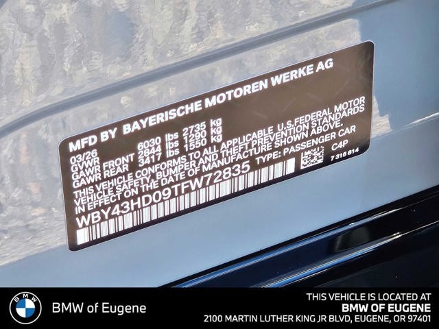 2026 BMW i4 xDrive40 xDrive40