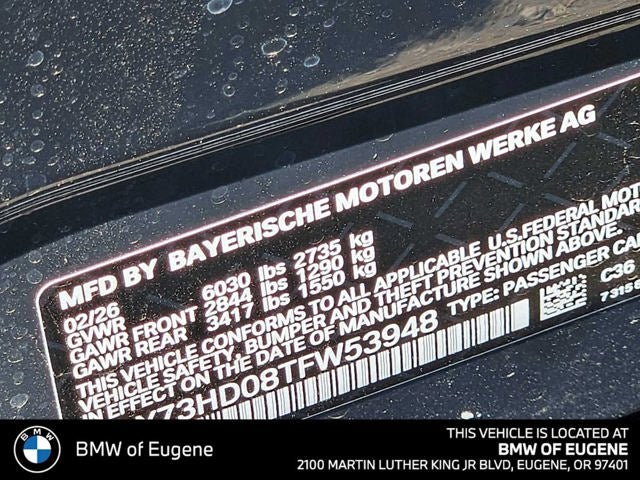 2026 BMW i4 M60 M60