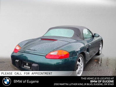 2000 Porsche Boxster 2dr Roadster Manual
