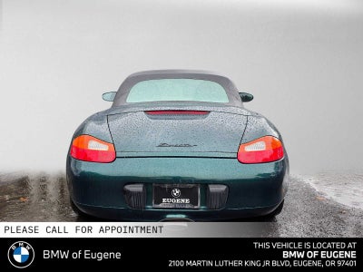 2000 Porsche Boxster 2dr Roadster Manual