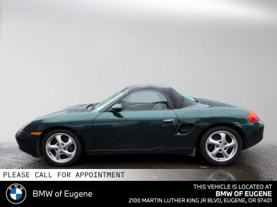 2000 Porsche Boxster 2dr Roadster Manual