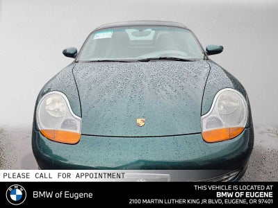 2000 Porsche Boxster 2dr Roadster Manual