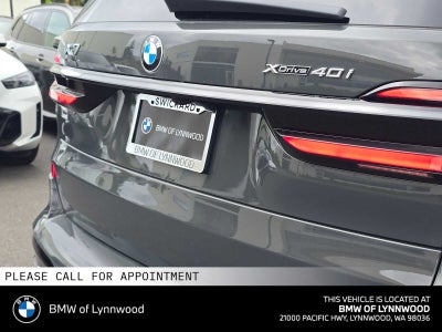2026 BMW X7 xDrive40i xDrive40i