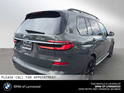 2026 BMW X7 xDrive40i xDrive40i