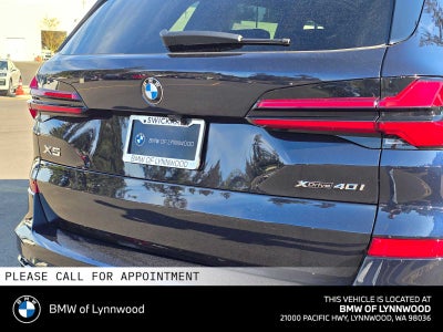 2026 BMW X5 xDrive40i xDrive40i