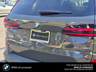 2026 BMW X5 xDrive40i xDrive40i
