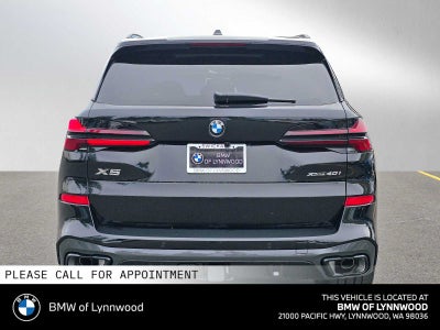 2026 BMW X5 xDrive40i xDrive40i