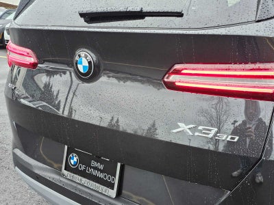 2026 BMW X3 30 xDrive